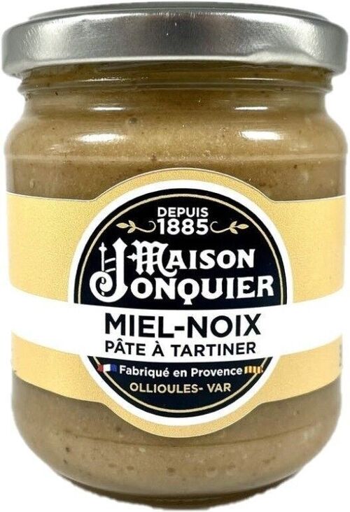 pâte à tartiner miel / noix 250g