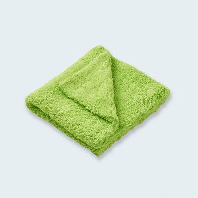 Coral Fleece Microfibre Cloth - Green