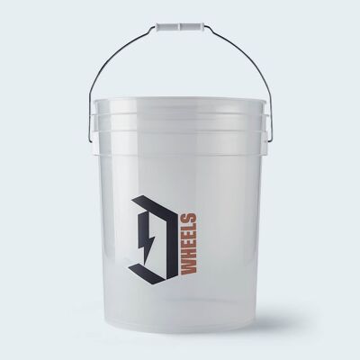 Duel Wheels Bucket - Without Grit Guard