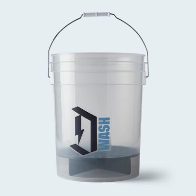 Duel Wash Bucket - With Grit Guard