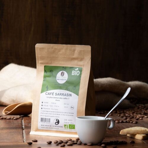 Café sarrasin bio 225g moulu (issu agriculture bio certifié FR-BIO-13)