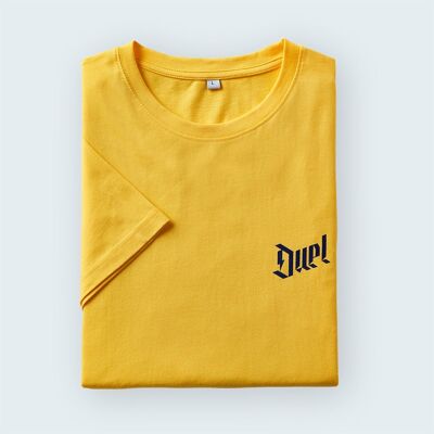 Duel swipe T-shirt -Yellow