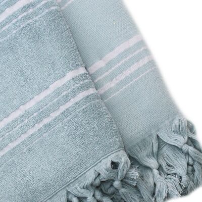 Double Sided Towel - Smoke