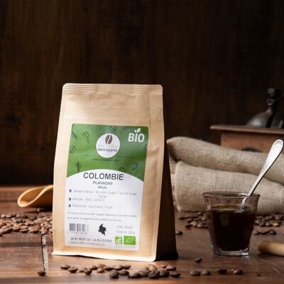 Colombia Organic Comuneros 225g ground (from organic farming certified FR-BIO-13)