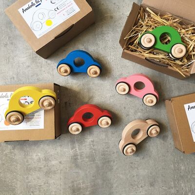Anatole discovery pack, the little wooden car