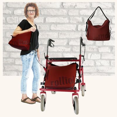 Robin dark red - bag, backpack, shopper