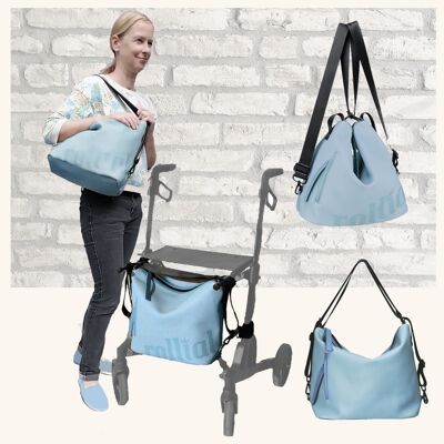 Robin light blue - bag, backpack, shopper