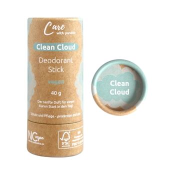 Déodorant Stick Clean Cloud | végétalien 1