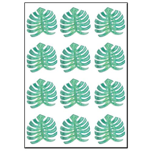 A5 giant leafs card - joyin