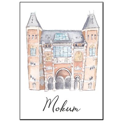 A5 city icon rijksmuseum mokum card