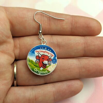 Laughing Cow Earrings