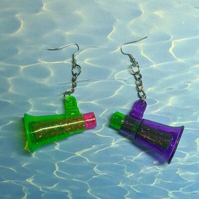 Megaphone Whistle Earrings