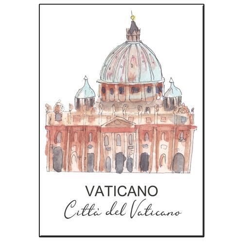 A5 city icon vatican card