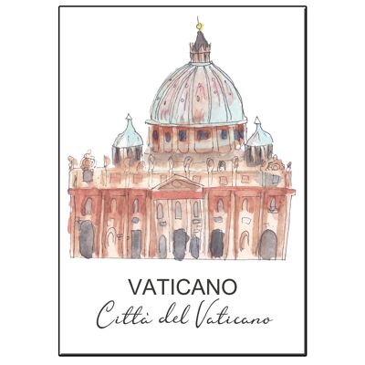A5 city icon vatican card