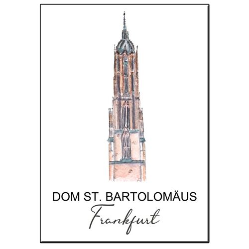 A5 city icondom bartolomaus frankfurt card
