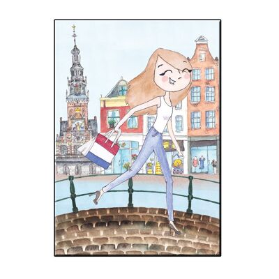 A6 JOY IN ALKMAAR CITY CARD