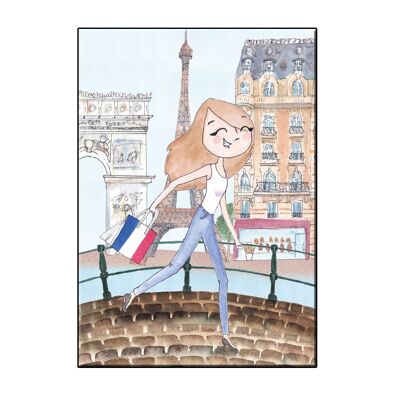 A6 JOY IN PARIS CITY CARD