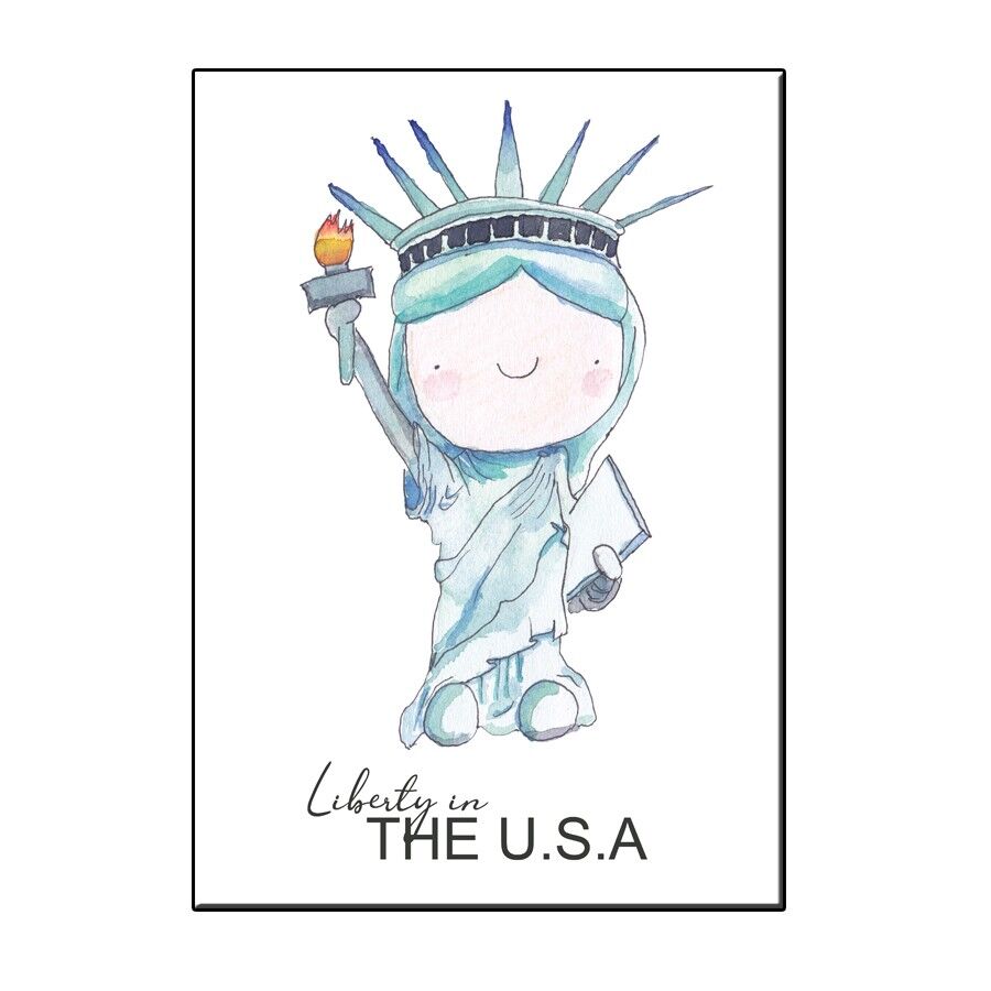 CARTA STATUA HAPPY LIBERTY A6
