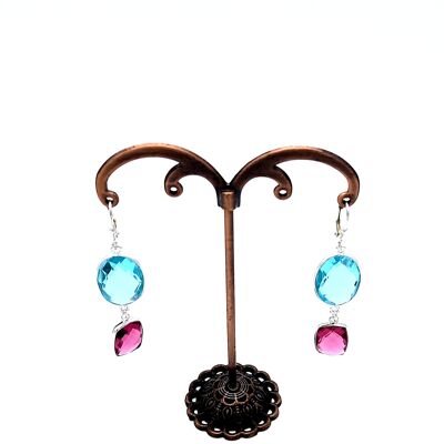 Gemstone earrings