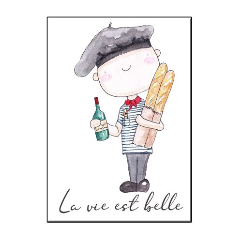 A6 frenchman - la vie est belle card - joyin