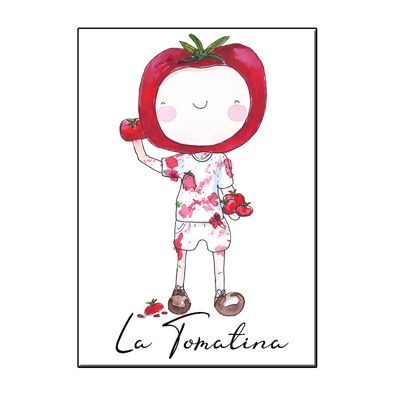 A6 tomatina card - joyin