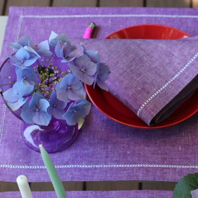 Set de table – Atlas – maedow violet – 50x35cm