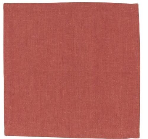 Napkin – Atlas – terracotta – 45 x 45cm