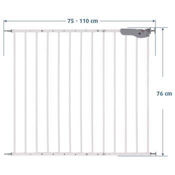 S-Gate - Portail mural, Active-Lock, métal 2