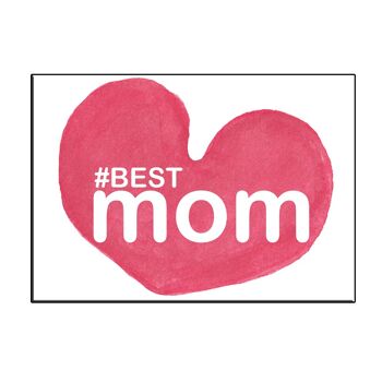 A6 BEST MOM HEART CARD 1