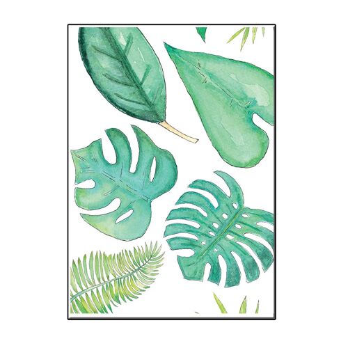 A6 mixed leafs card - joyin