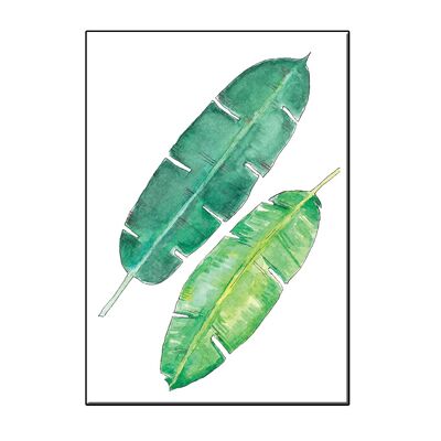 A6 banana leafs card - joyin