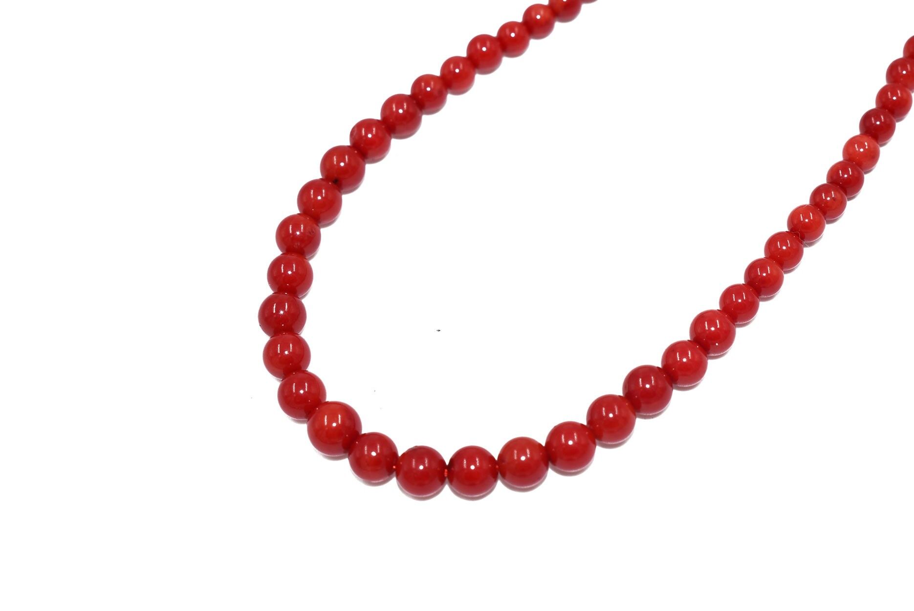 Collar de coral degradado