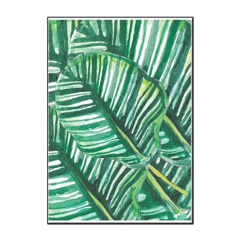 A6 jungle leafs card - joyin