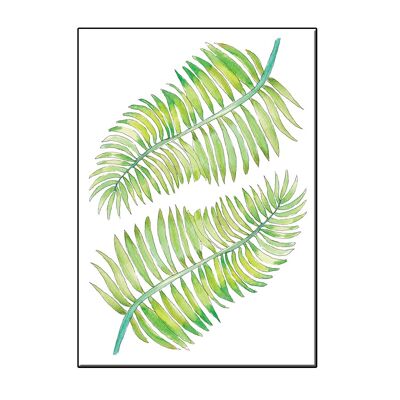 A6 fern leafs card - joyin