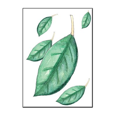 A6 falling leafs card - joyin