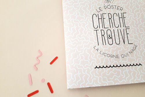Poster Cherche et trouve Demoiselle Honneur