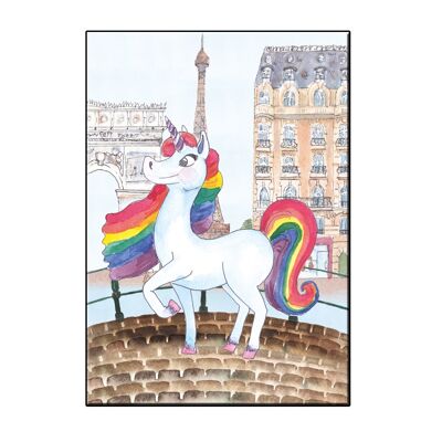 A6 proud in paris city card