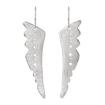 Phoenix wings sterling silver large