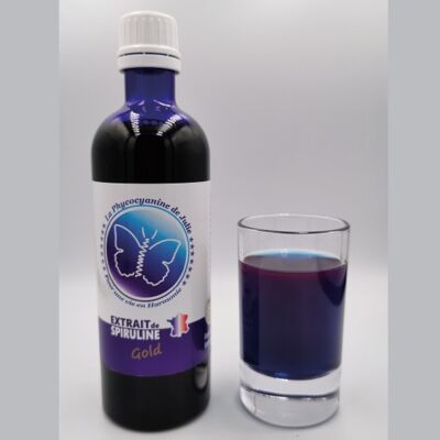 Phycocyanine / Extrait de Spiruline Gamme GOLD 7G/L