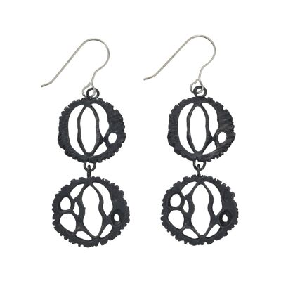 BOUCLES D'OREILLES SEED DANGLE DOUBLE 3"