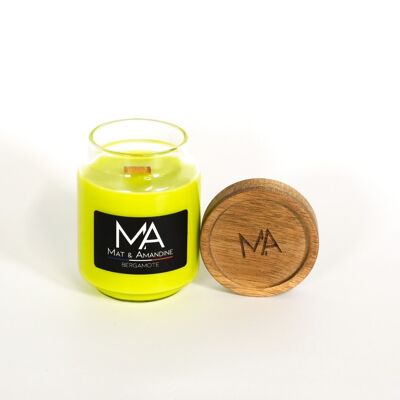 Bergamot scented candle - Small Jar