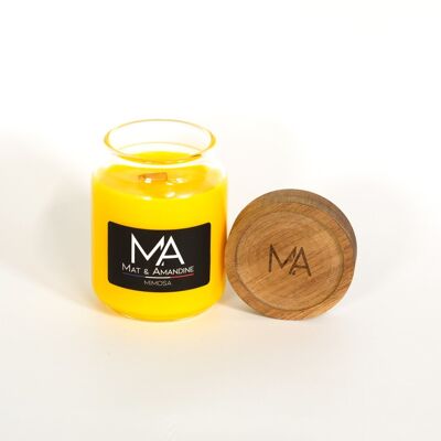 Mimosa scented candle - Small Jar
