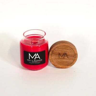 Scented candle Red fruits - Small Jar