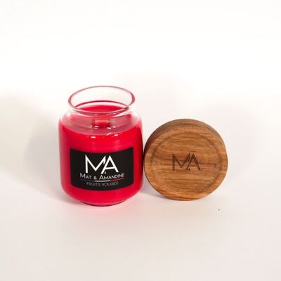 Scented candle Red fruits - Small Jar