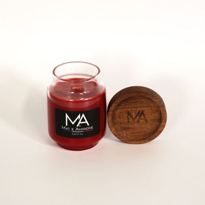 Sandalwood Scented Candle - Small Jar