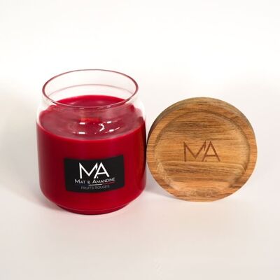 Scented candle Red fruits - Medium Jar