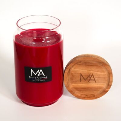 Scented candle Red fruits - Large Jar