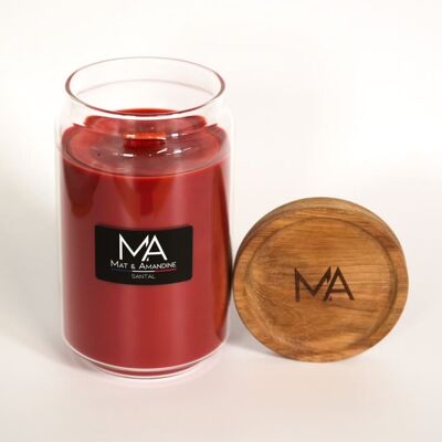 Santal scented candle - Large Jar