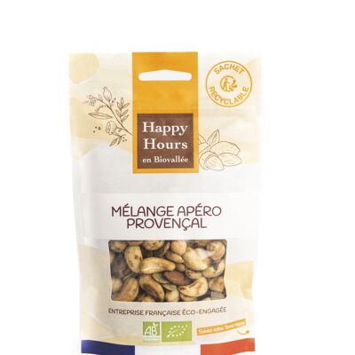 Organic Provençal Apero Mix bag (box of 8 bags of 115g)
