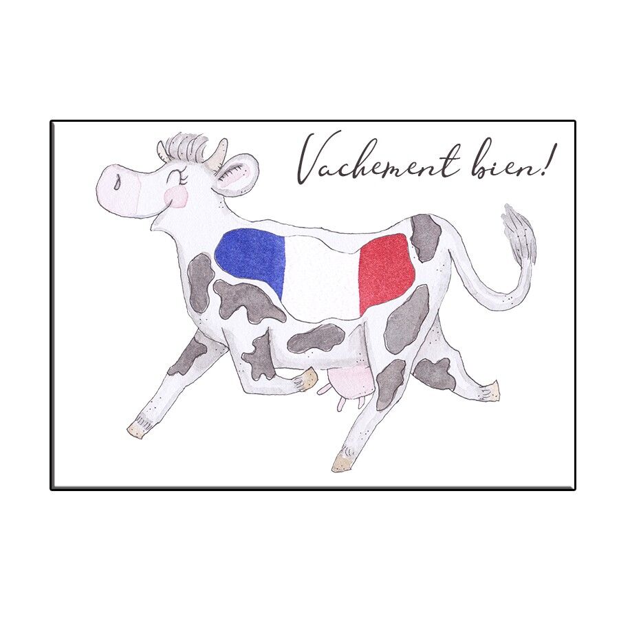 VACA A6 EN FRANCIA - VACHEMENT BIEN CARD - JOYIN